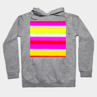 yellow pink white red abstract texture Hoodie